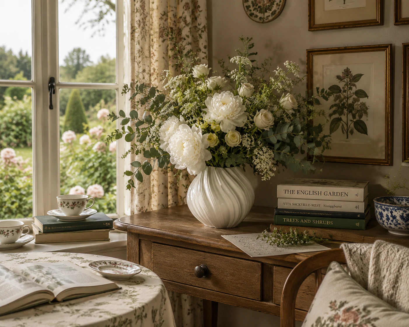 Lunara Flow Orb Vase in a sunlit Australian coastal home